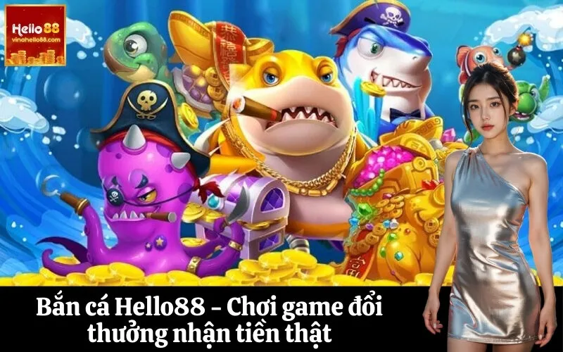 Bắn cá Hello88 - Chơi game đổi thưởng nhận tiền thật