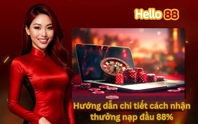Hướng dẫn chi tiết cách nhận thưởng nạp đầu 88%